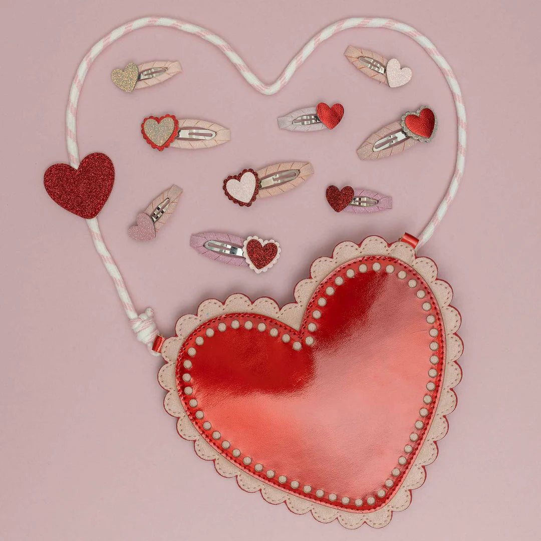 Scalloped Heart Bag – Mimi & Lula