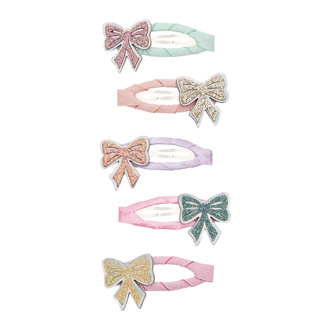 Mimi and Lula Sparkle bow mini clic clacs
