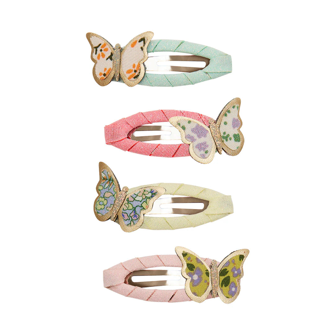 Floral butterfly clic clacs