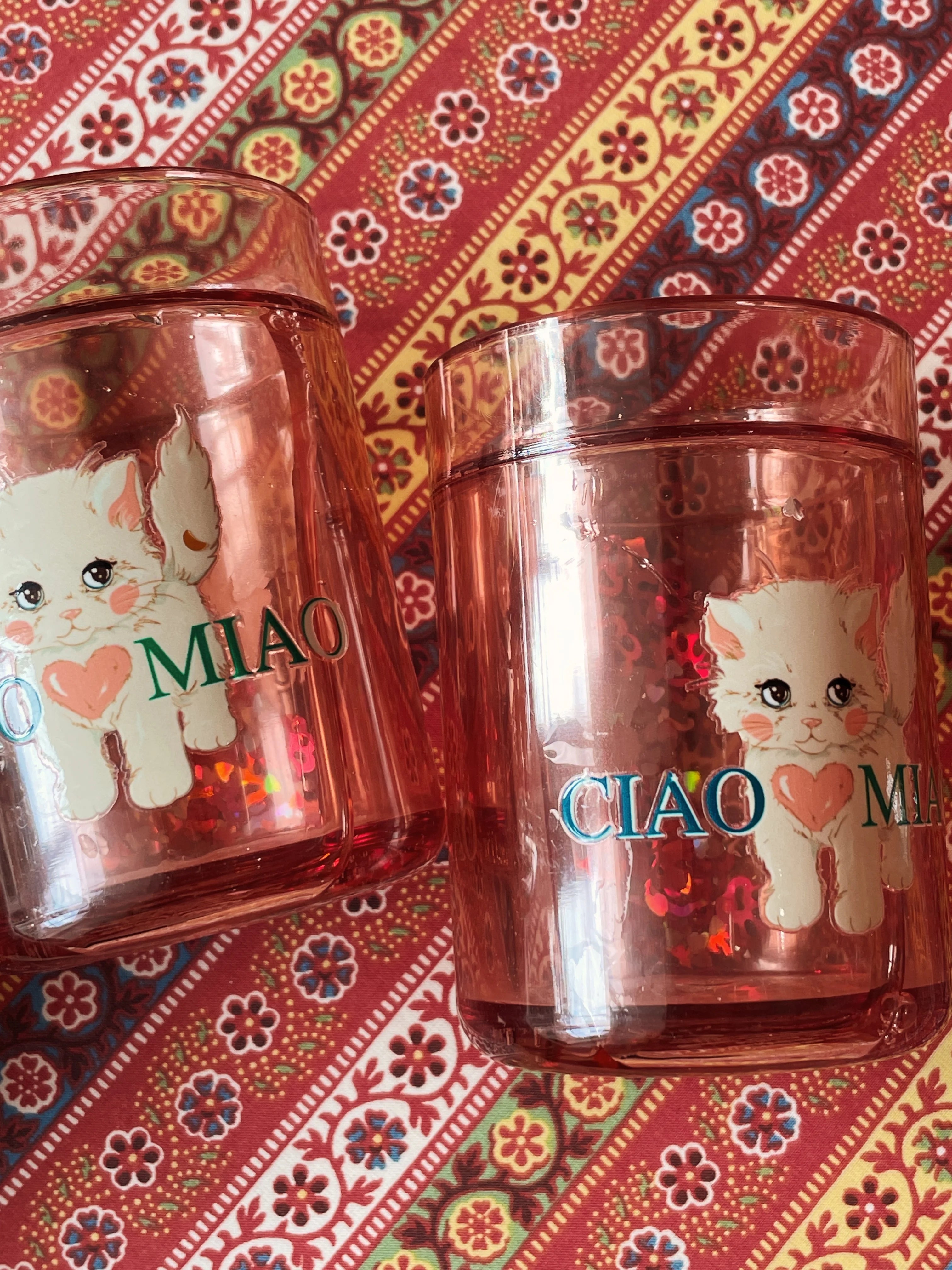 Konges Sløjd glitter tumblers for kids