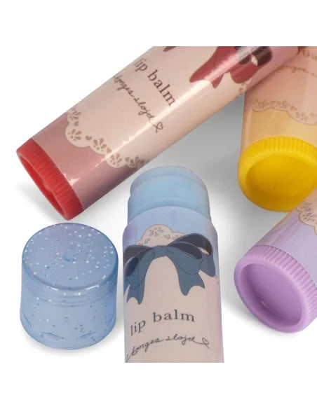 Konges Sløjd Kids Lip Balm Set – Glitter 5 pcs