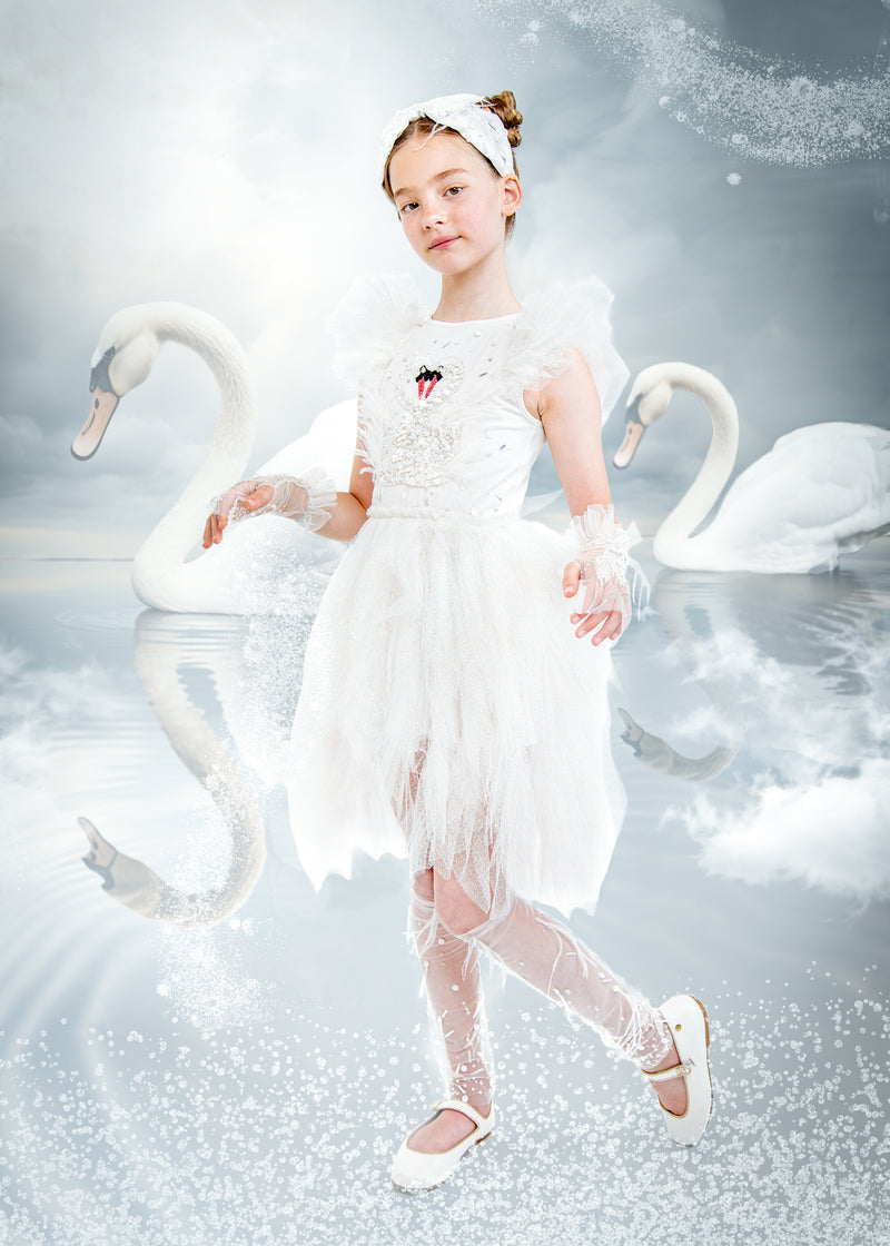 Tutu du Monde Swan Lake Dress for Girls