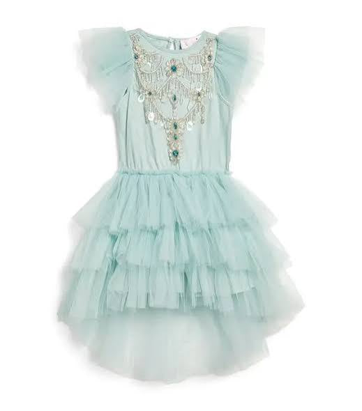 Tutu du Monde Tulle Yule dress for girls with layered tulle skirt