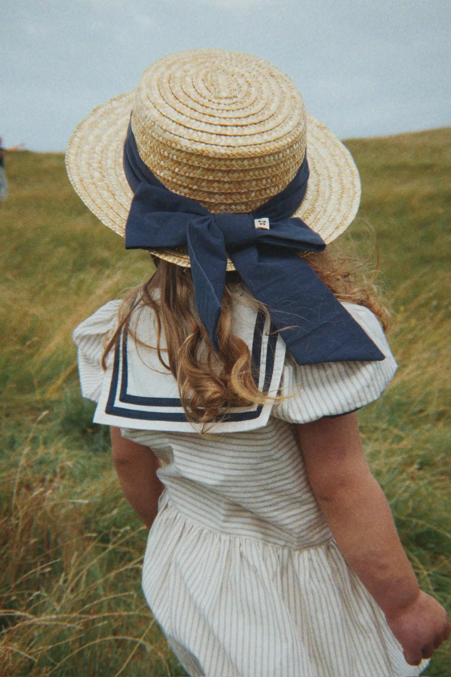Allie Sailor Hat — front view – Konges Sløjd