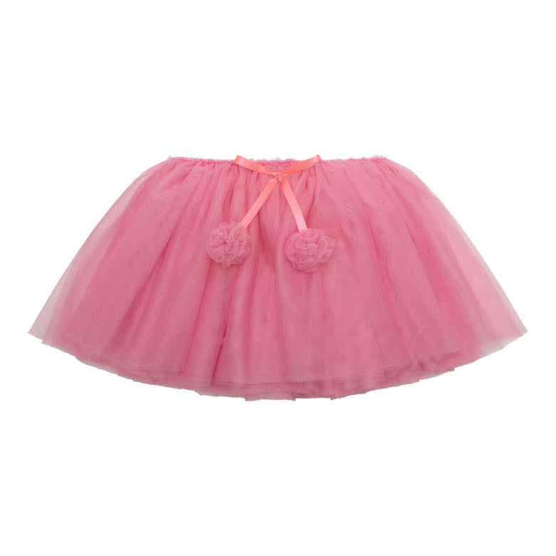 Pink ruffle flower tutu