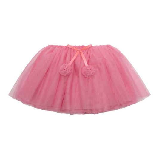 Pink ruffle flower tutu