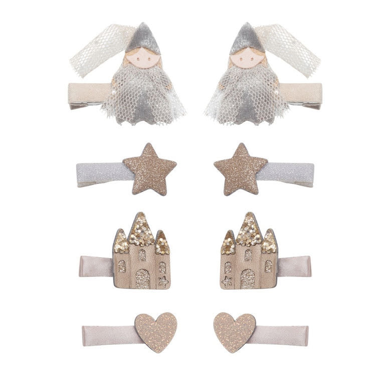 Princess & castle mini clips