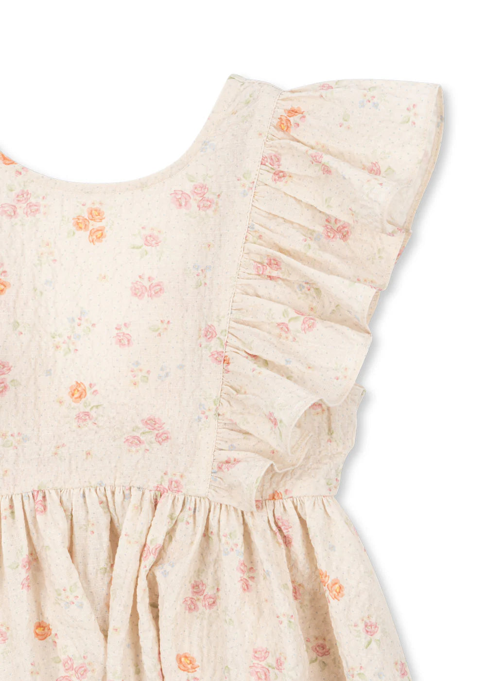 Elin Frill Dress gots — detail – Konges Sløjd