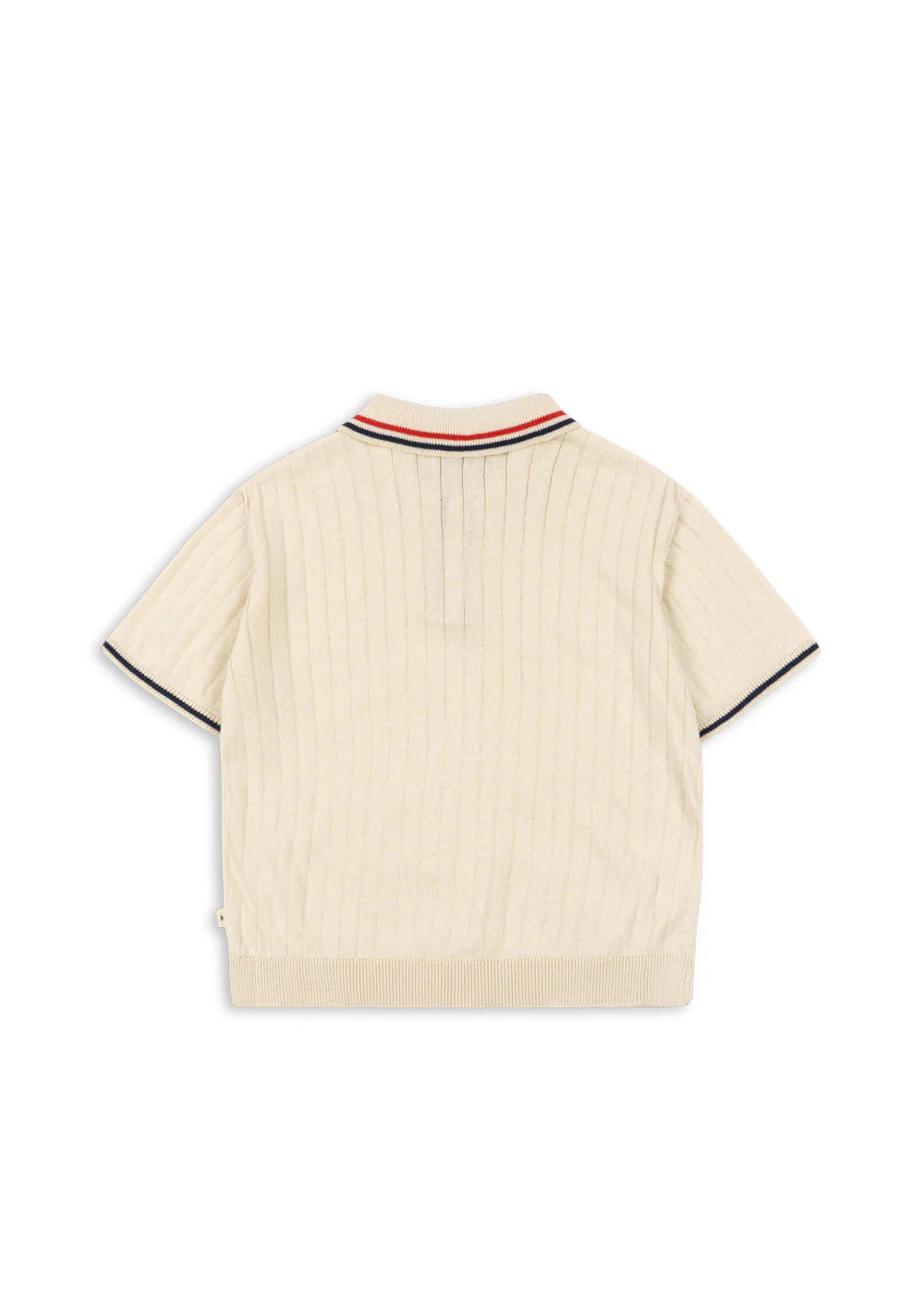 Mio Knit Polo gots — detail – Konges Sløjd
