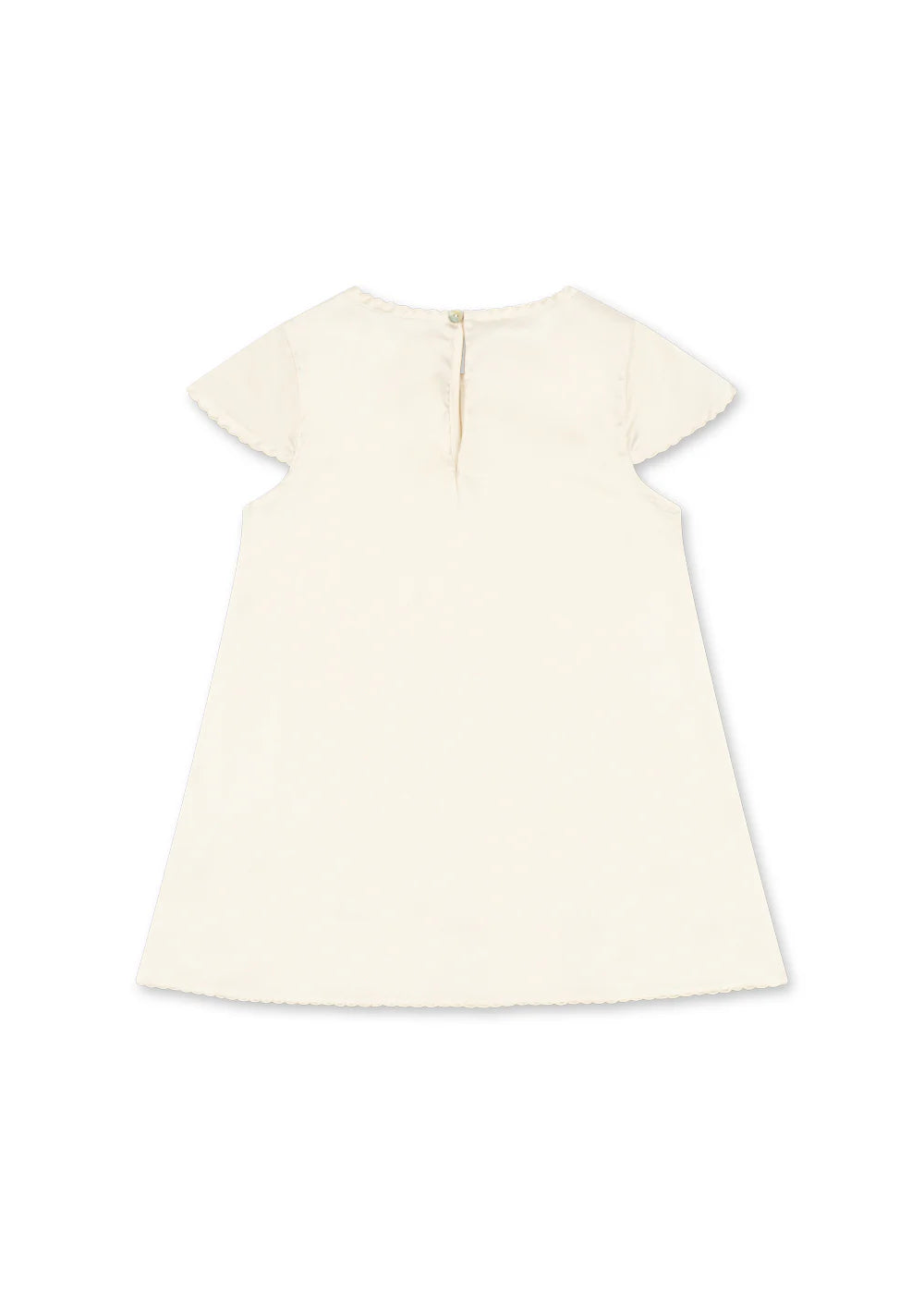 sheeny short sleeve dress — front view – Konges Sløjd