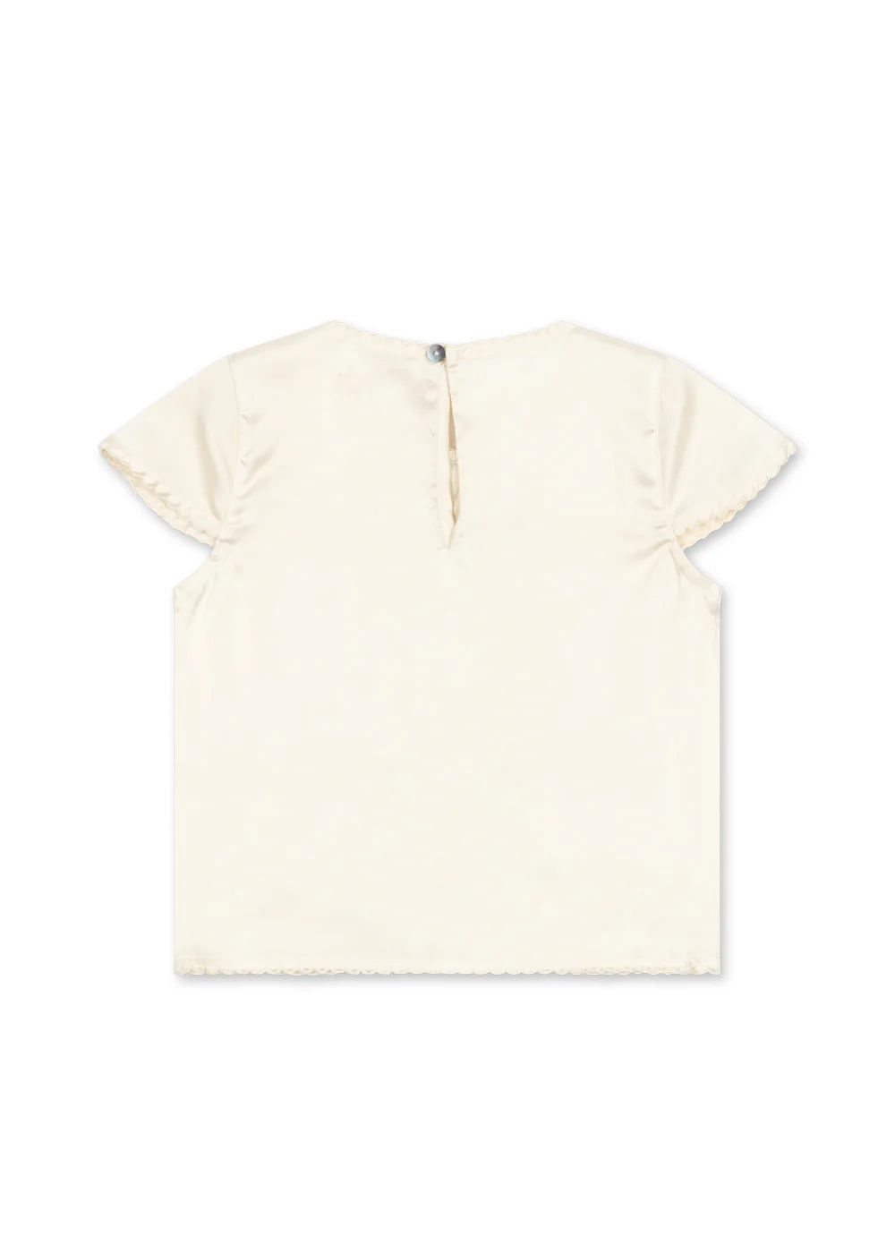 sheeny short sleeve top — front view – Konges Sløjd