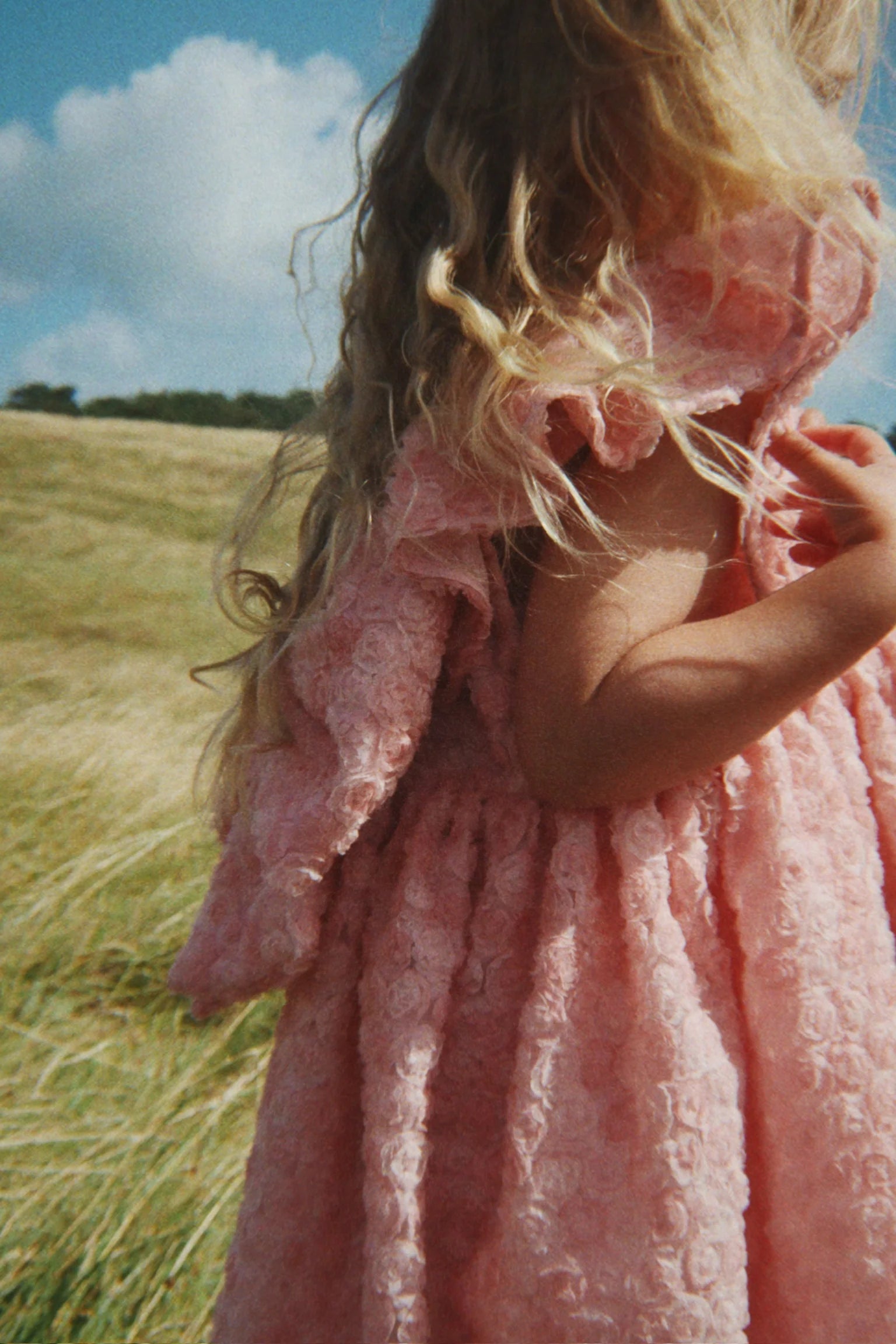 Ally Flower Dress — front view – Konges Sløjd