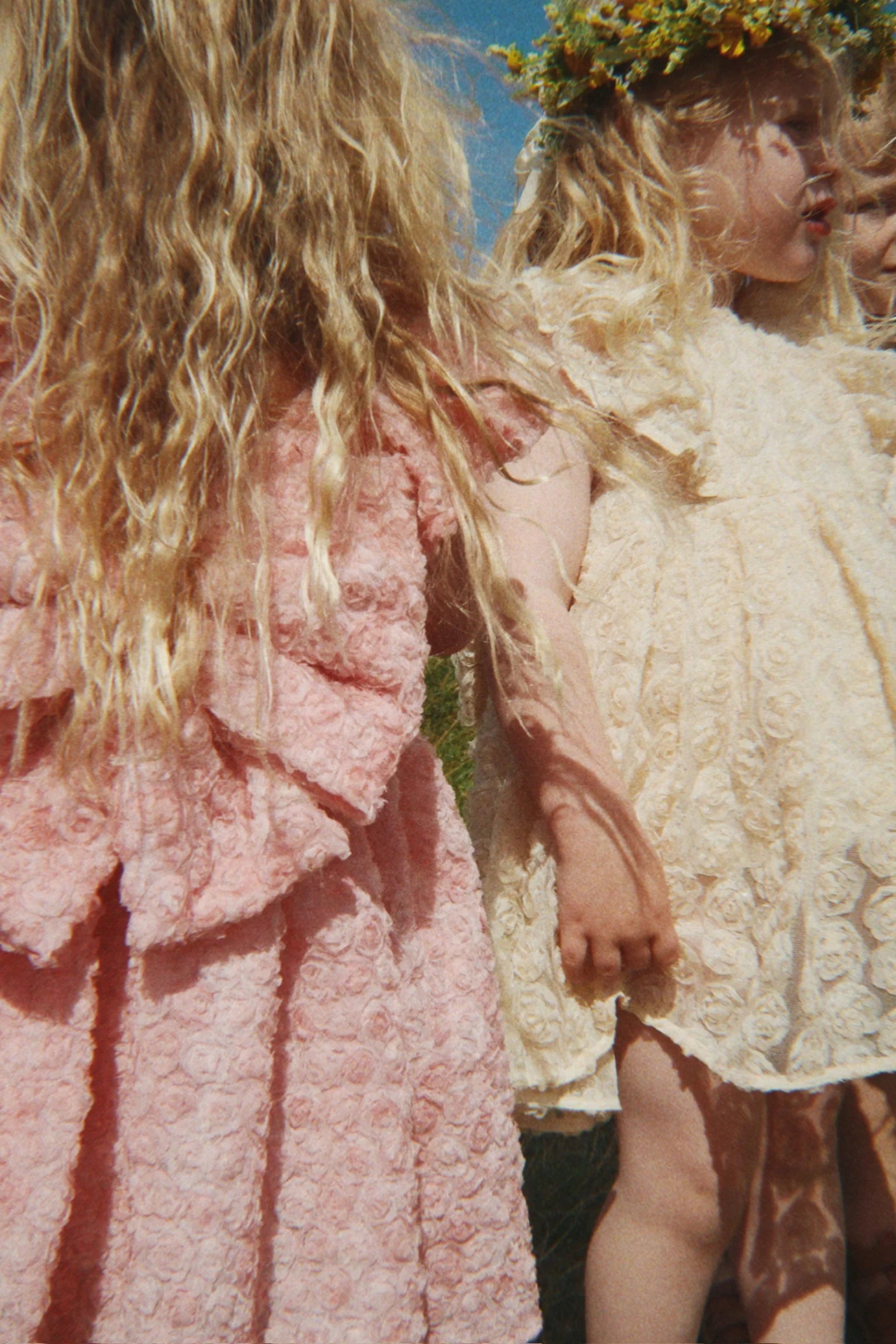 Ally Flower Dress — back view – Konges Sløjd