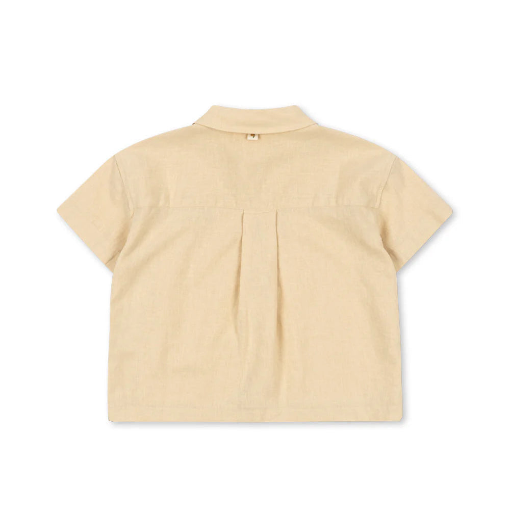 Franzen Shirt Short Sleeved Sea Mist – Konges Sløjd
