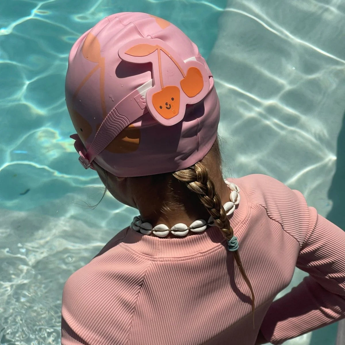 SWIMMING GOGGLES - COTTON CANDY PINK