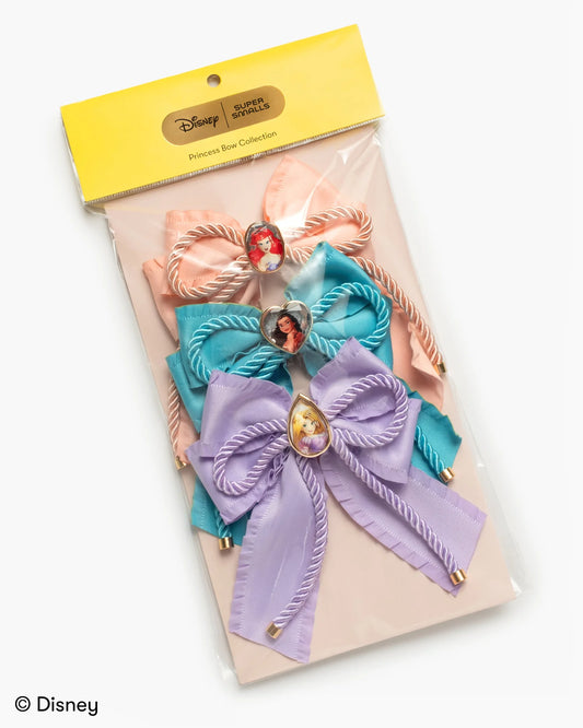 Disney Princess 3 Piece Hair Bows