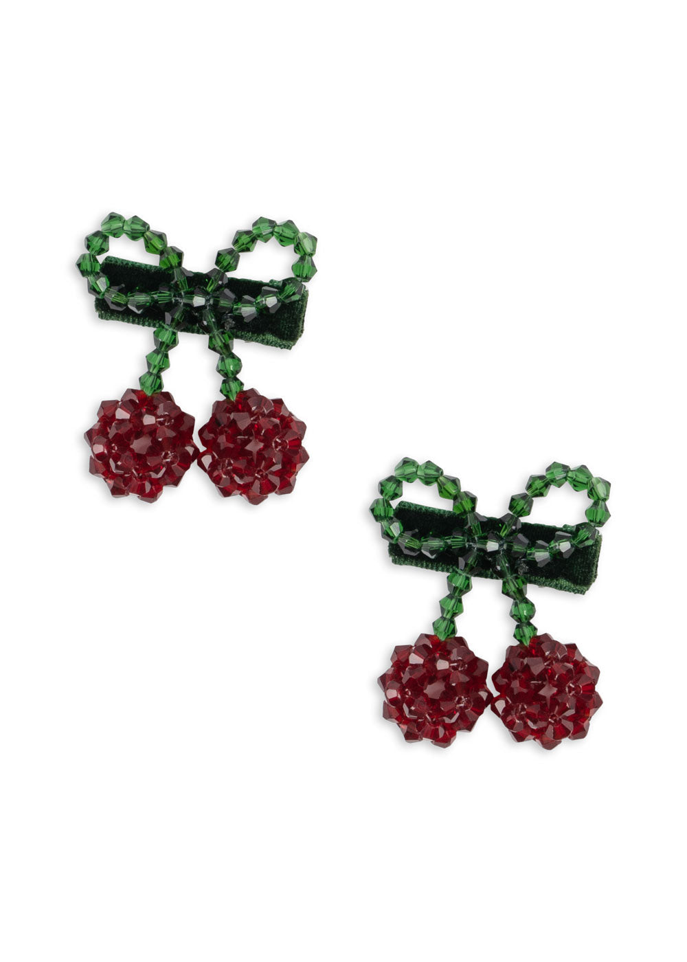 2 pack cherry hair clip