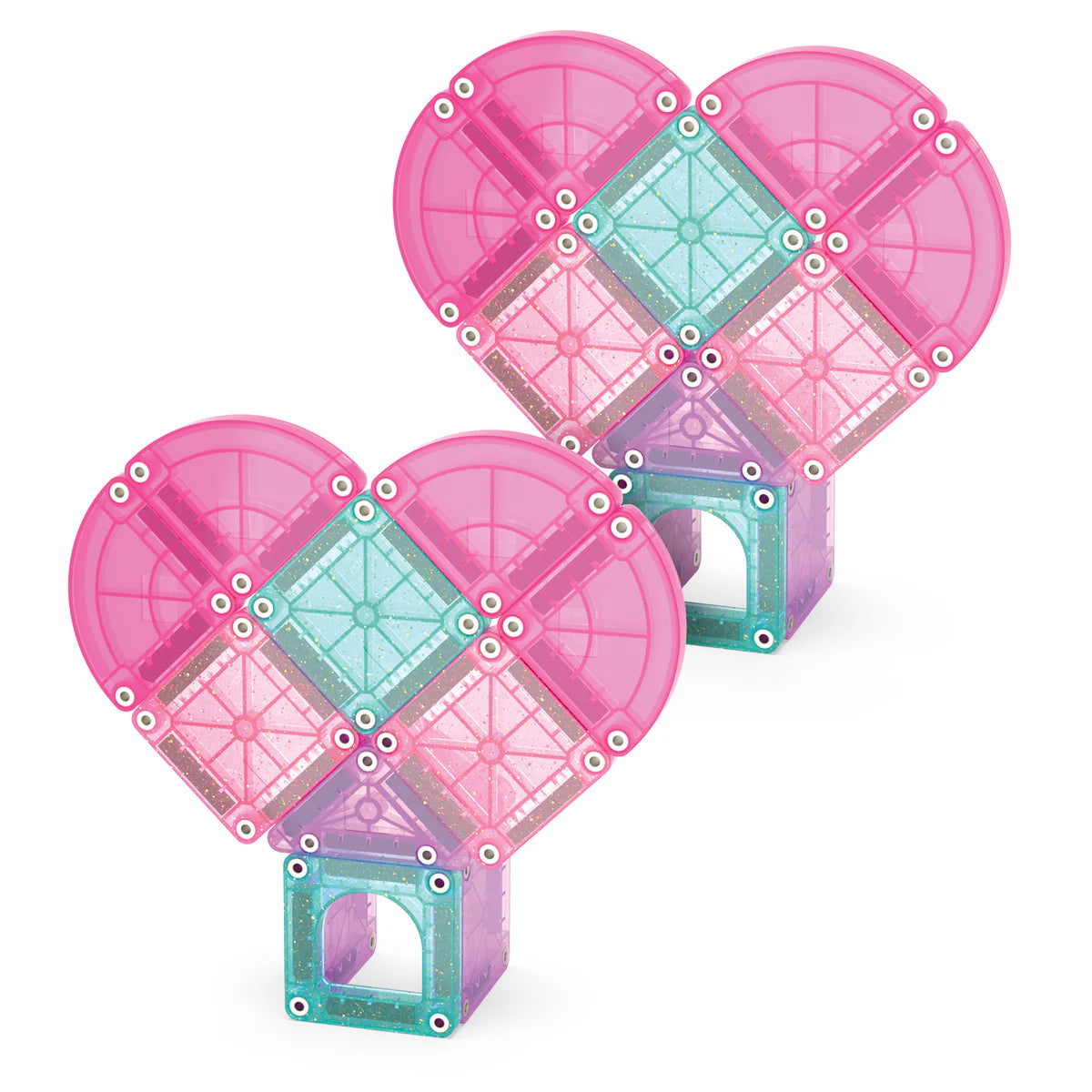 microMAGS Heart to Heart 26 Piece Travel Set – Magna-Tiles