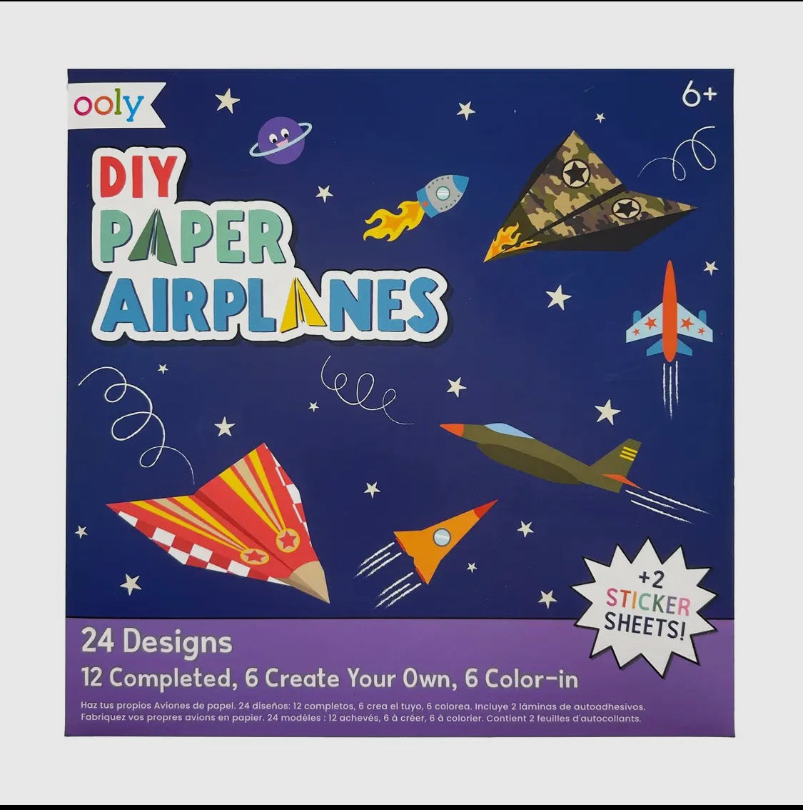 DIY paper Airplane activity kits