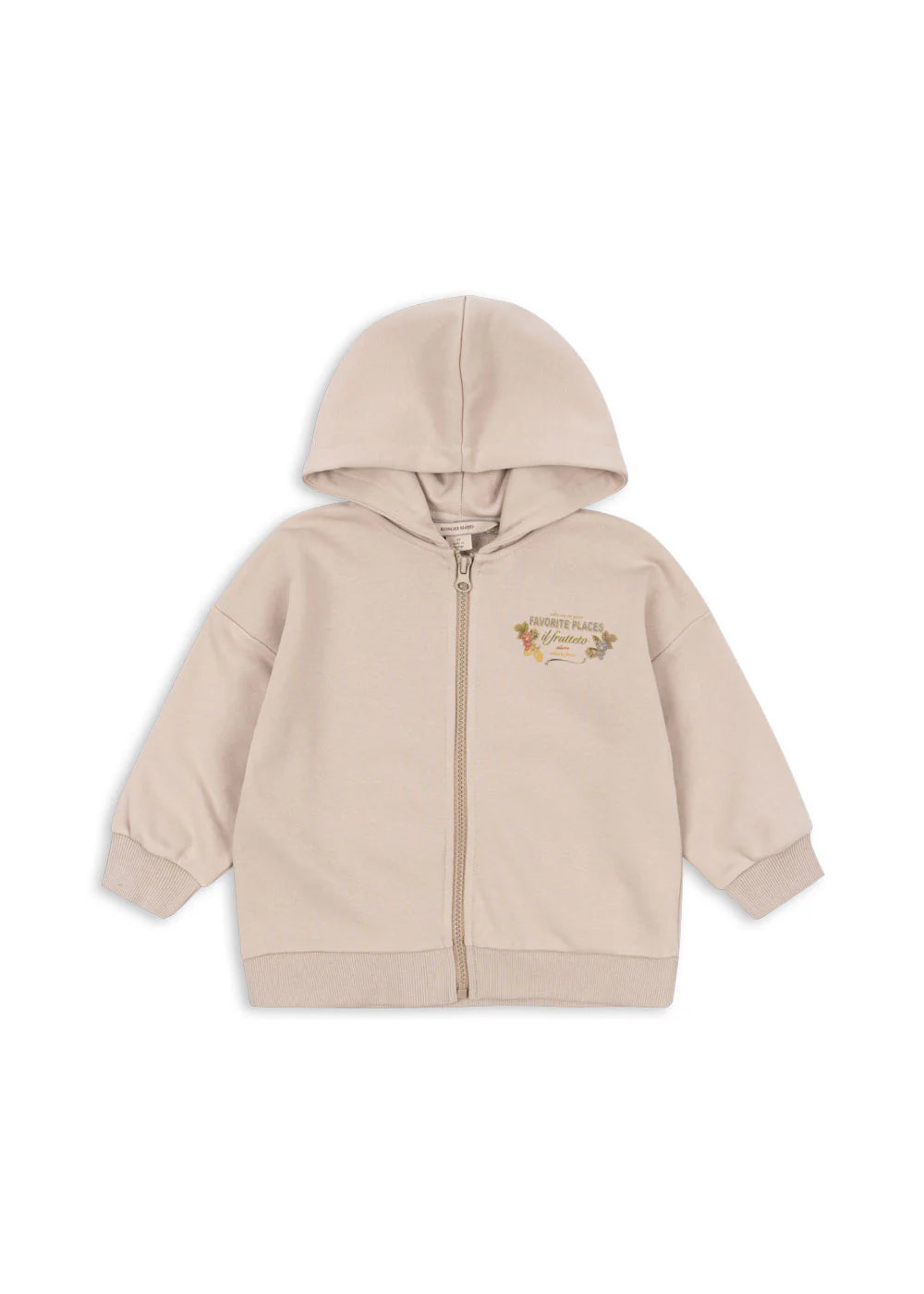 Lou Sweat Zip Hood – Konges Sløjd