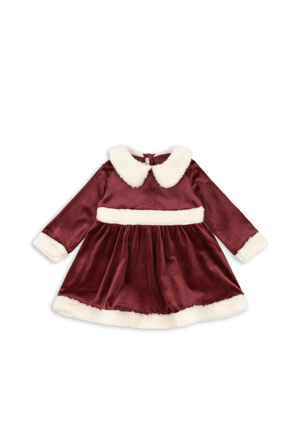 CHRISTMAS DRESS - red dahlia