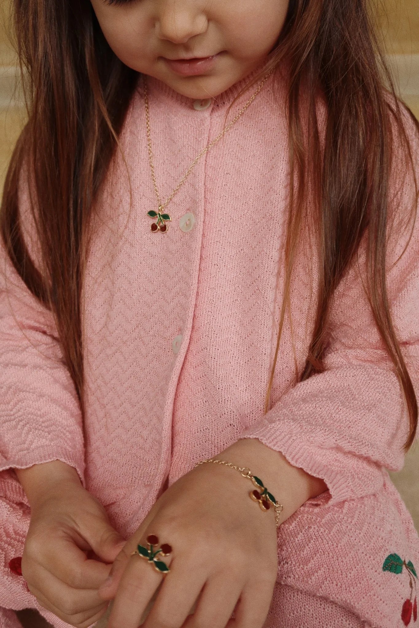 Cypres Cardigan GOTS – Mellow Rose – Konges Sløjd (image 4)