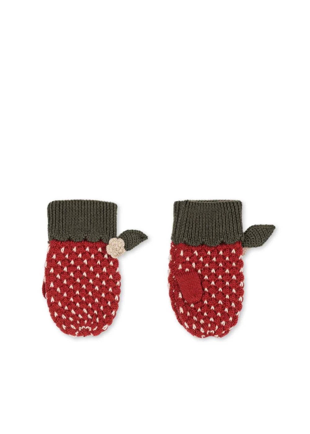Strawberry Mittens – True Red – Konges Sløjd