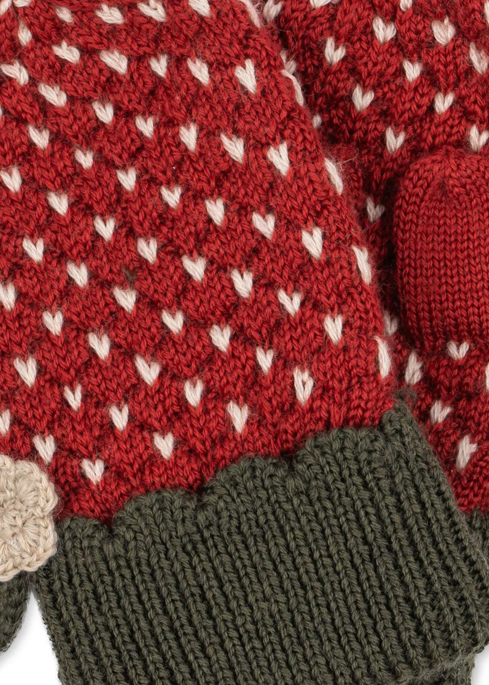 Strawberry Mittens – True Red – Konges Sløjd