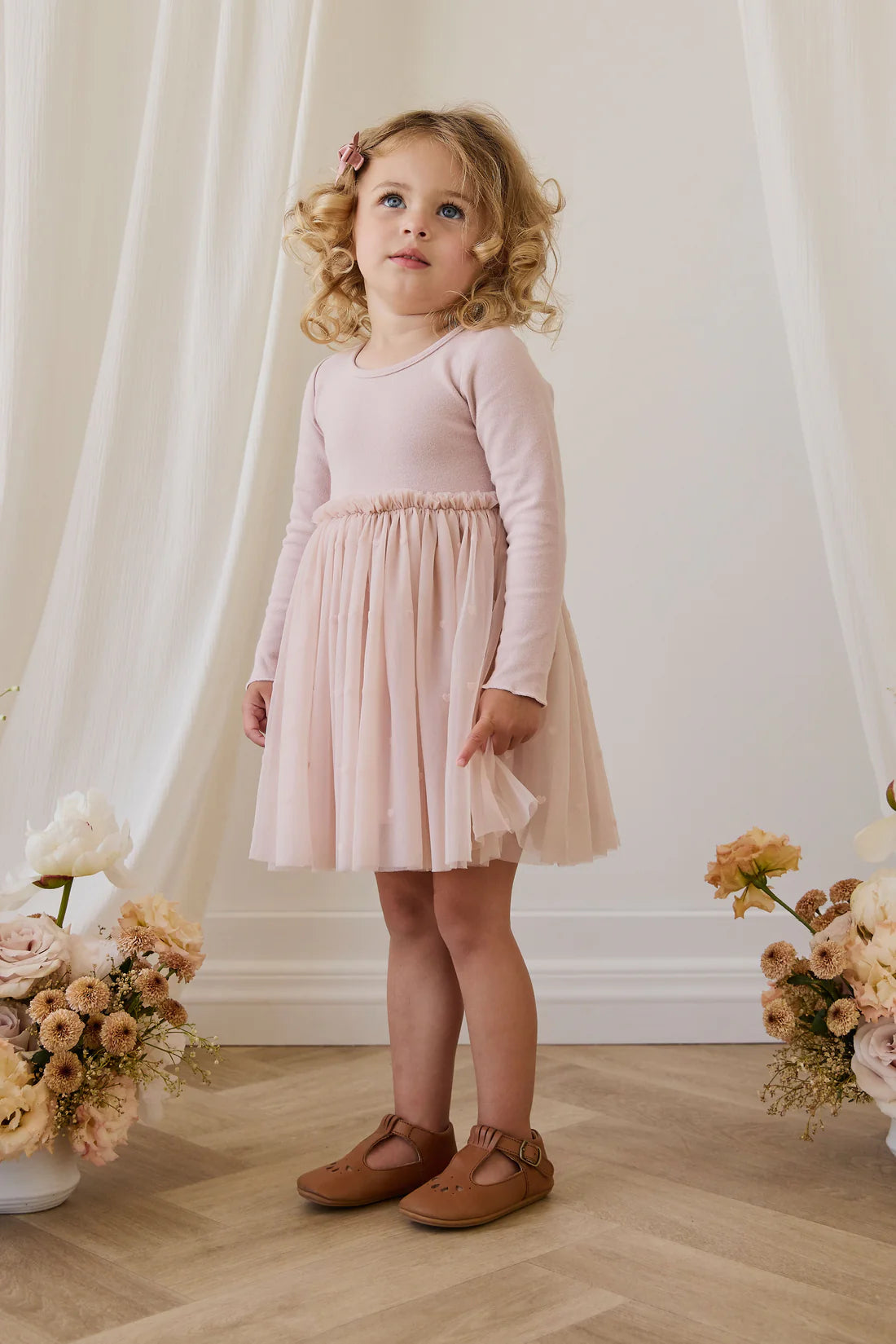 Anna Tulle Dress - Petite Heart Rosie – Jamie Kay (image 4)