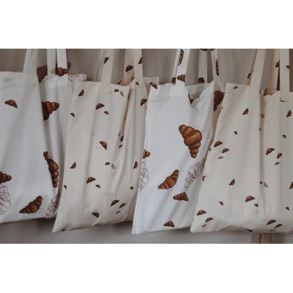 croissant tote bag