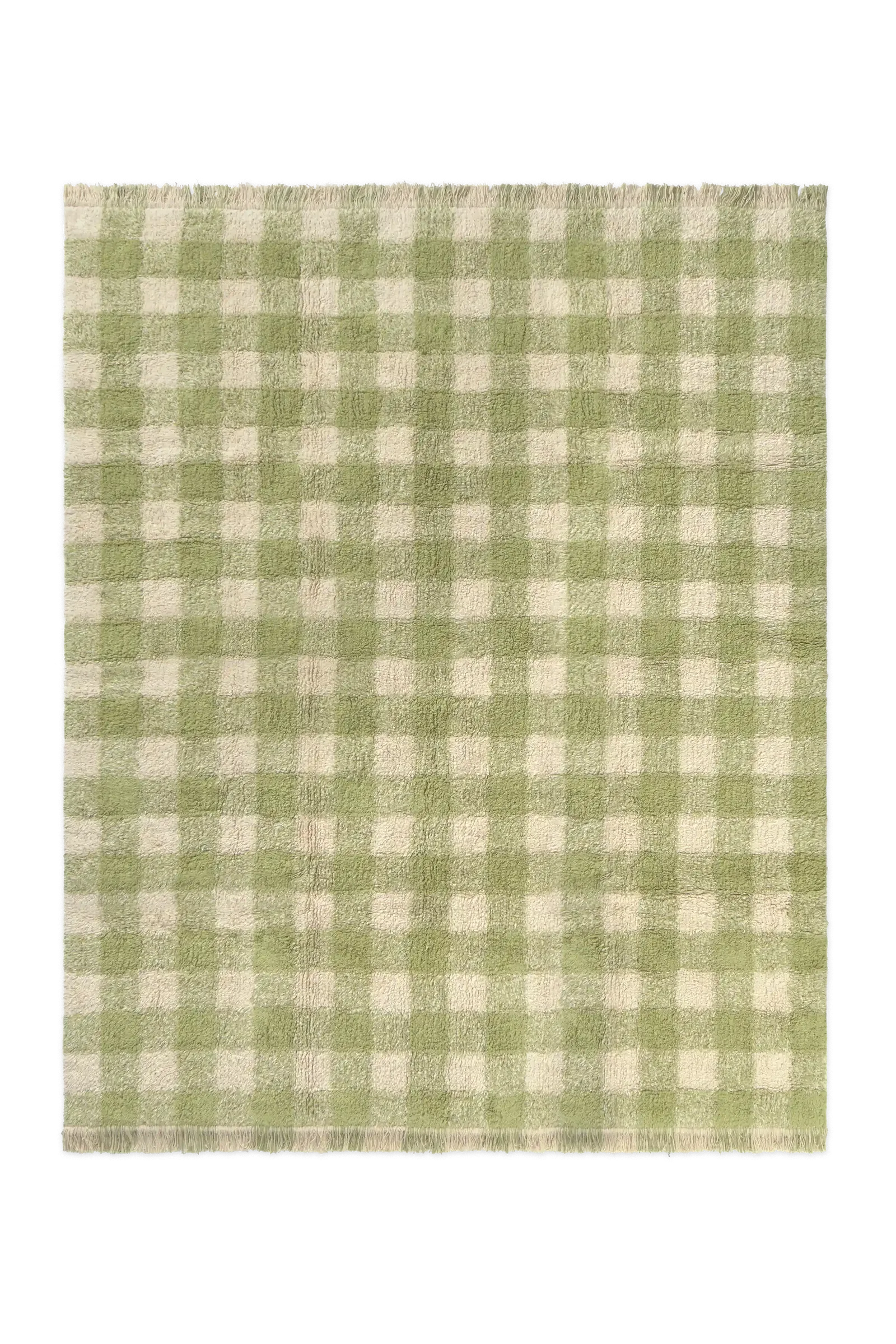 WASHABLE RUG VICHY MATCHA