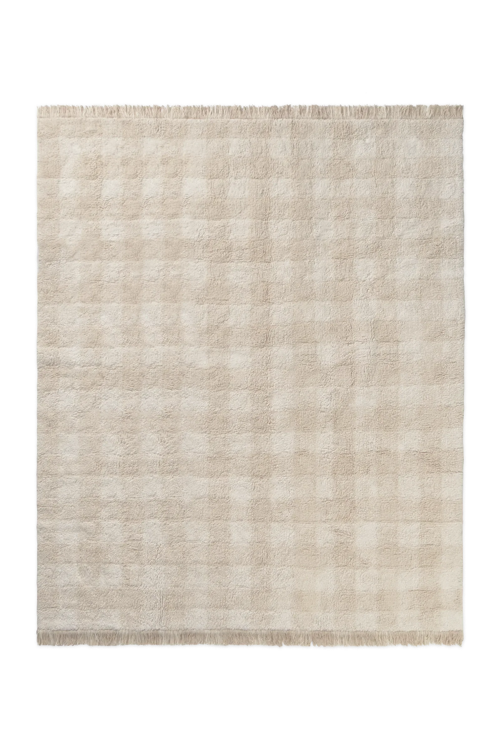 WASHABLE RUG VICHY IVORY