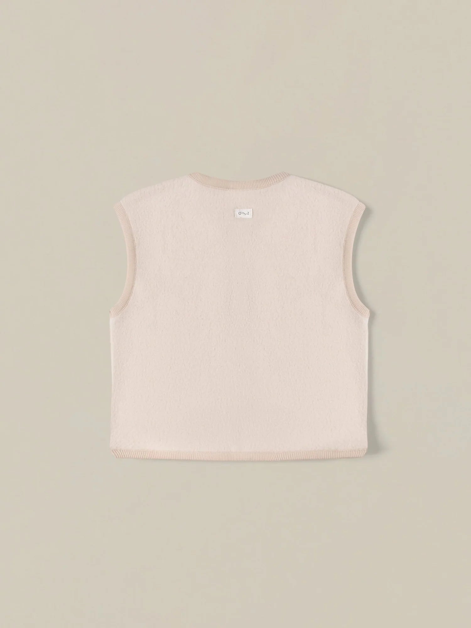 Almond Fleece Vest – Organic Zoo (image 4)