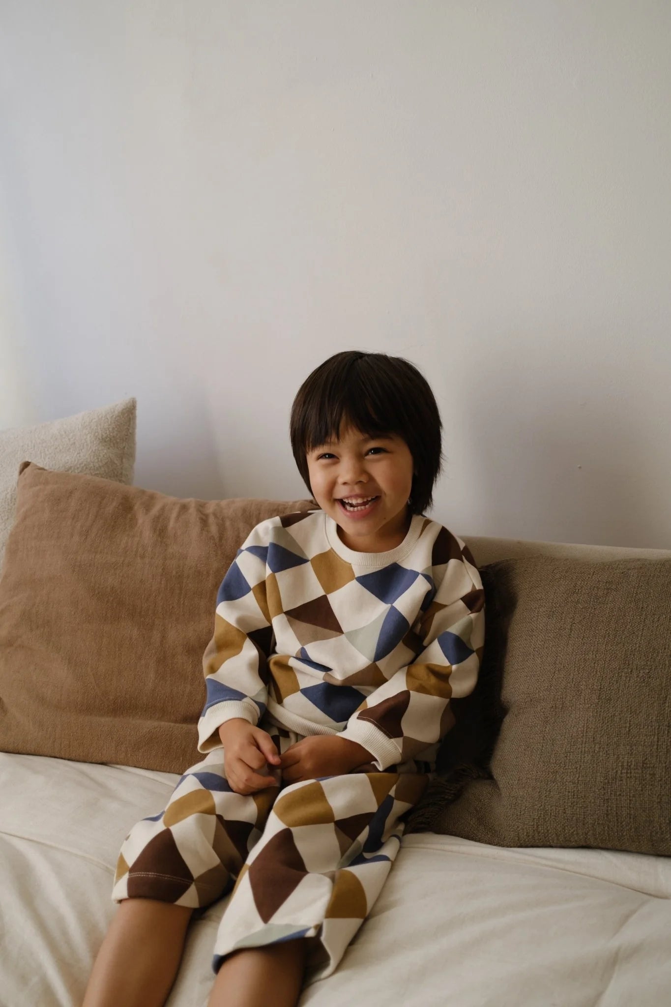 Kite Patchwork Sweatshirt in Undyed – Organic Zoo