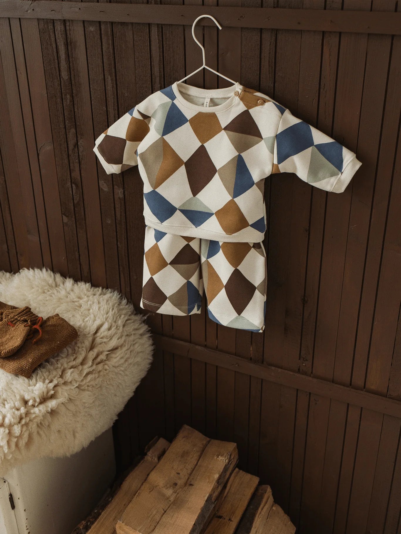 Kite Patchwork Sweatshirt in Undyed – Organic Zoo