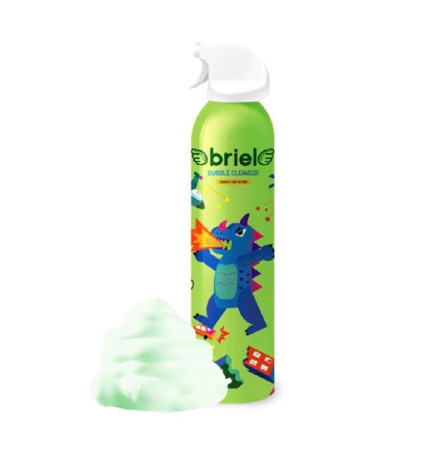 Green monster bubble cleaner