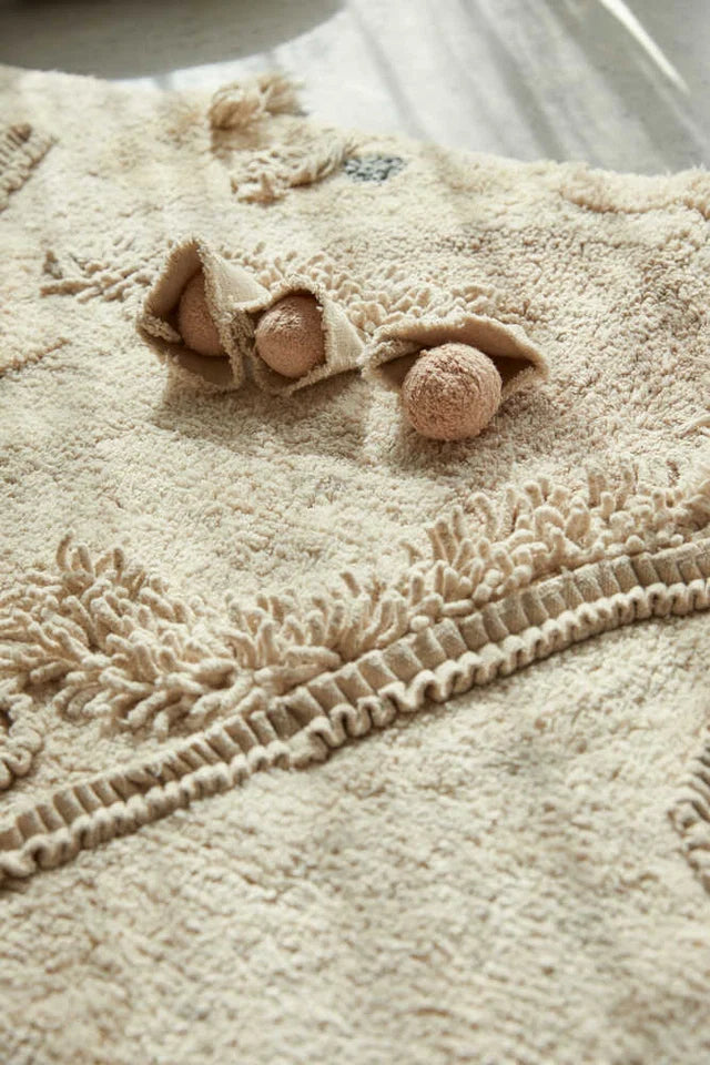 Washable Play Rug Seabed by Lorena Canals styled in a kids' room
