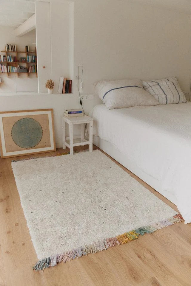 Washable Cotton Rug Stardust by Lorena Canals paired with matching decor