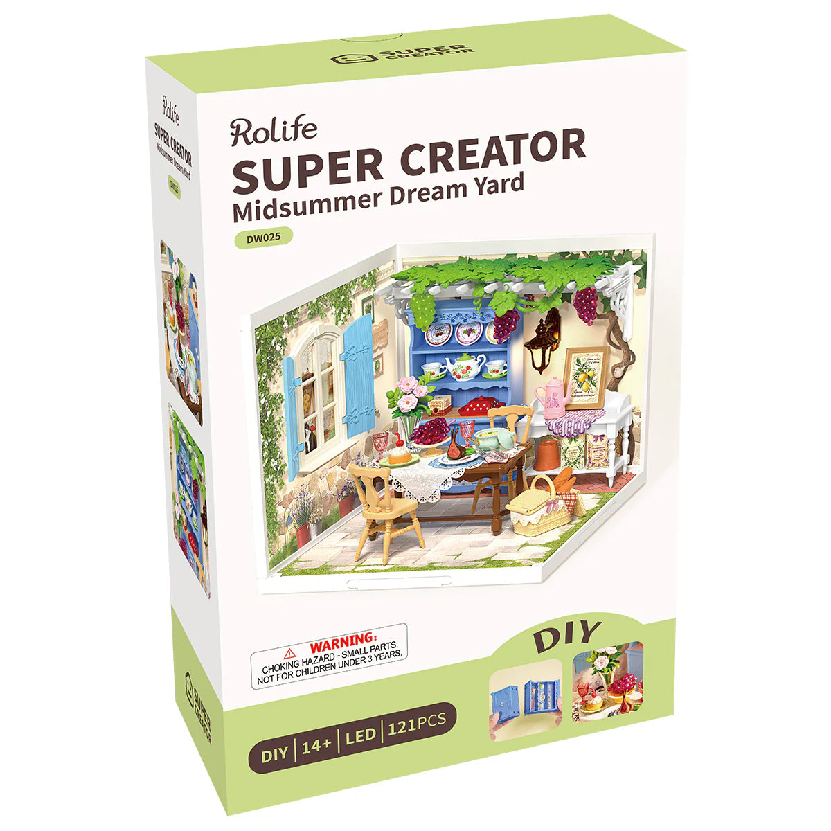 Rolife Midsummer Dream Yard DIY Miniature House DW025