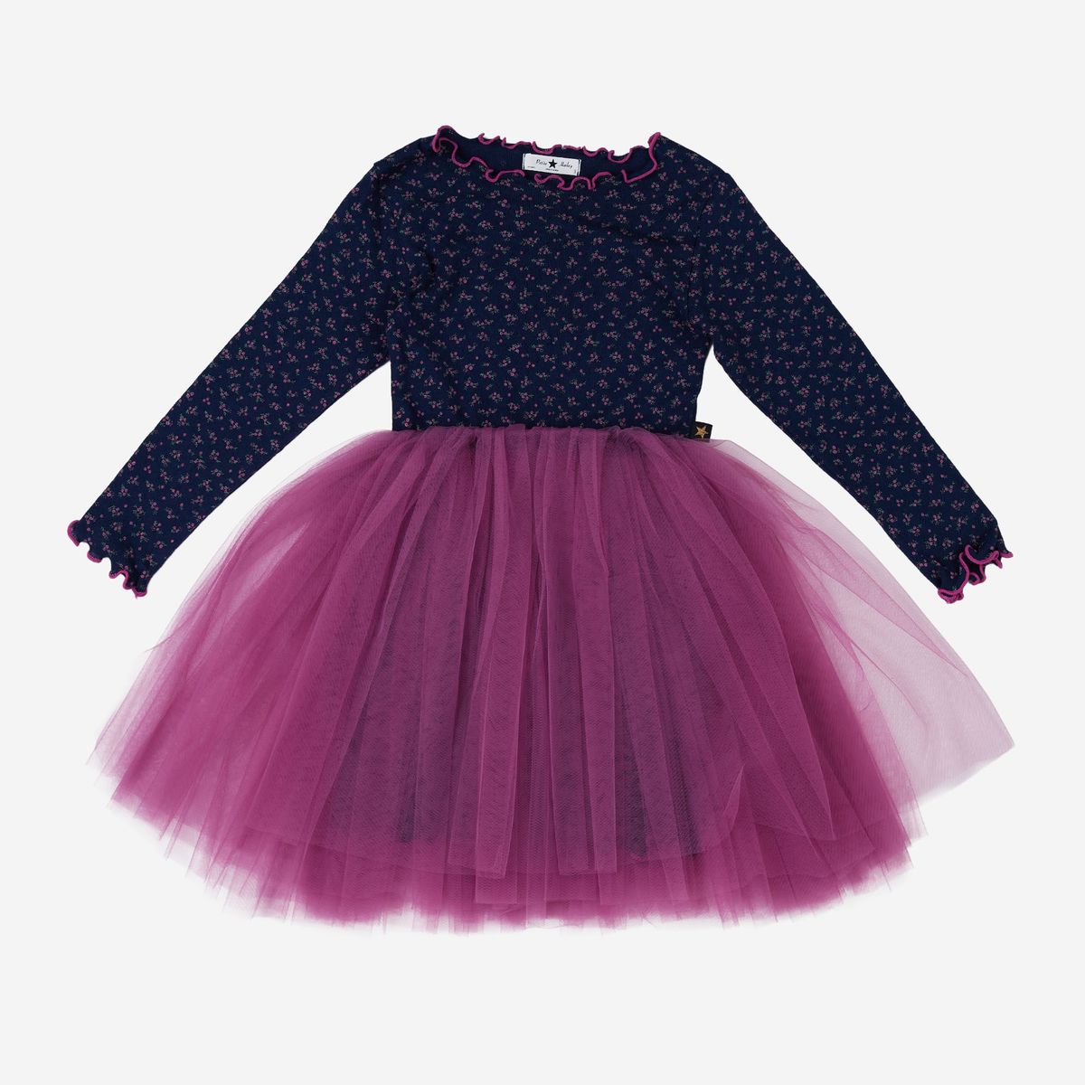 JAJU Flower Tutu – Petite Hailey kids tutu dress, front view
