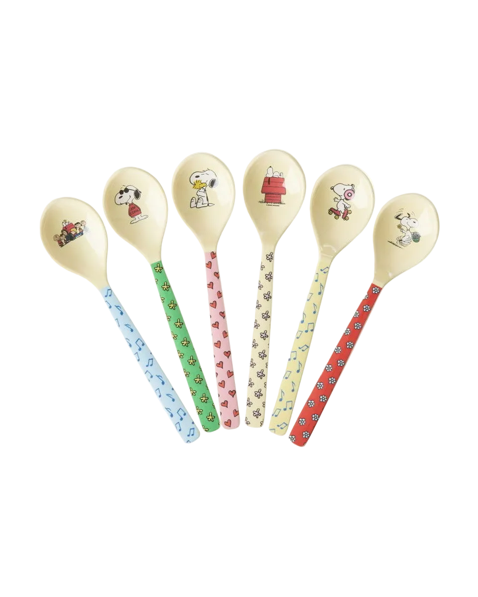 Snoopy Melamine Teaspoon Set of 6