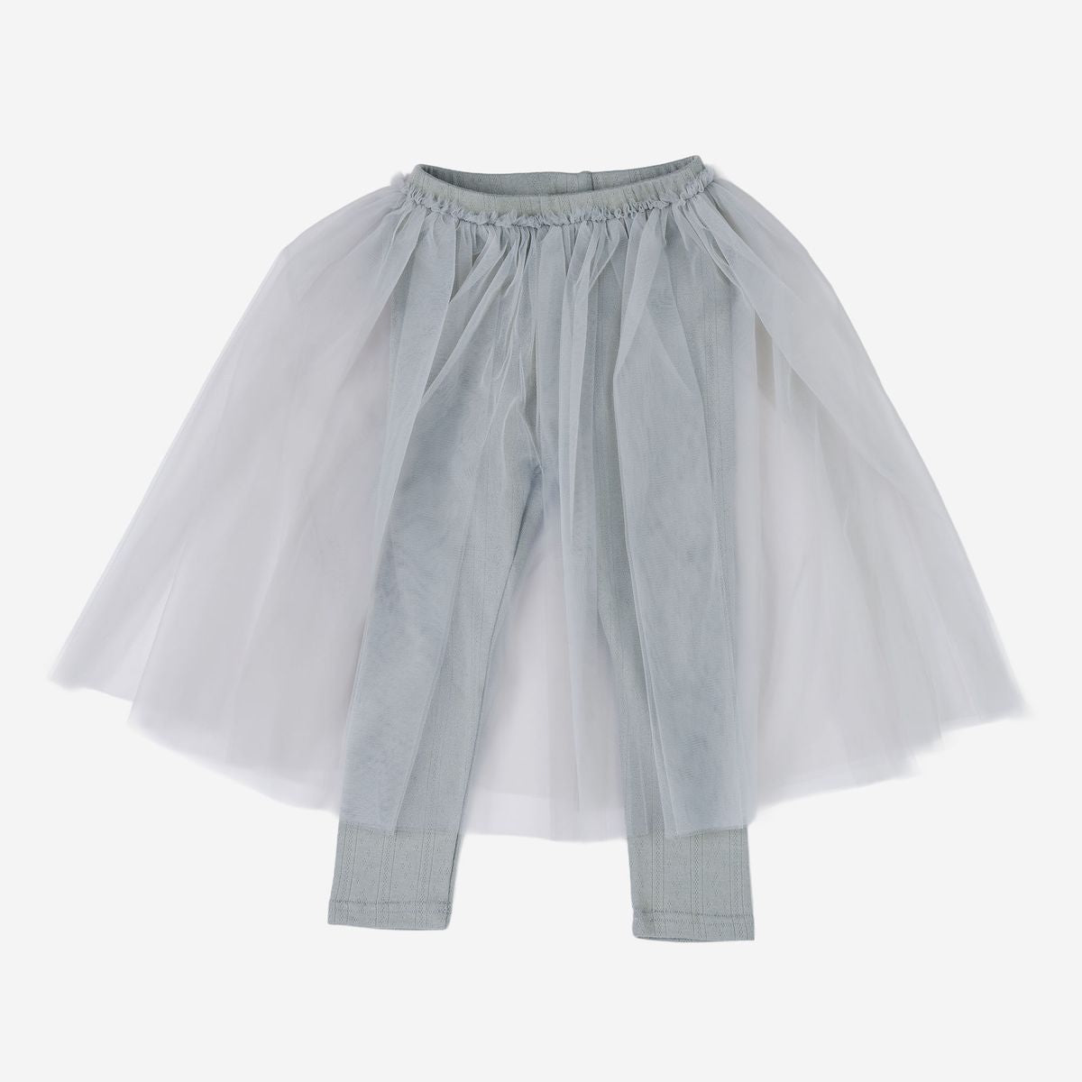 Prom Tutu Leggings – Petite Hailey kids tutu leggings, front view
