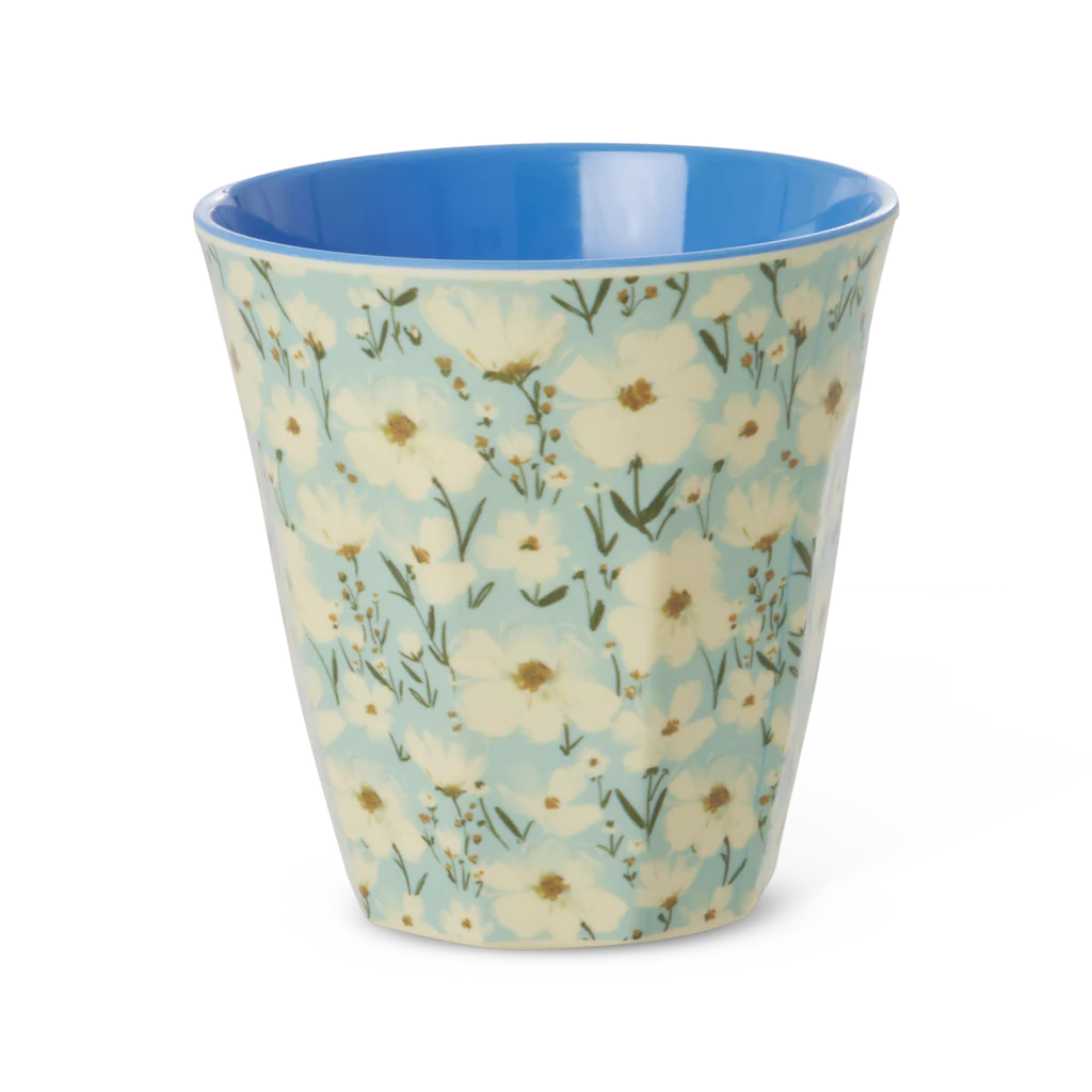 Melamine Medium Cup - Summer Bloom Print - 8.4oz