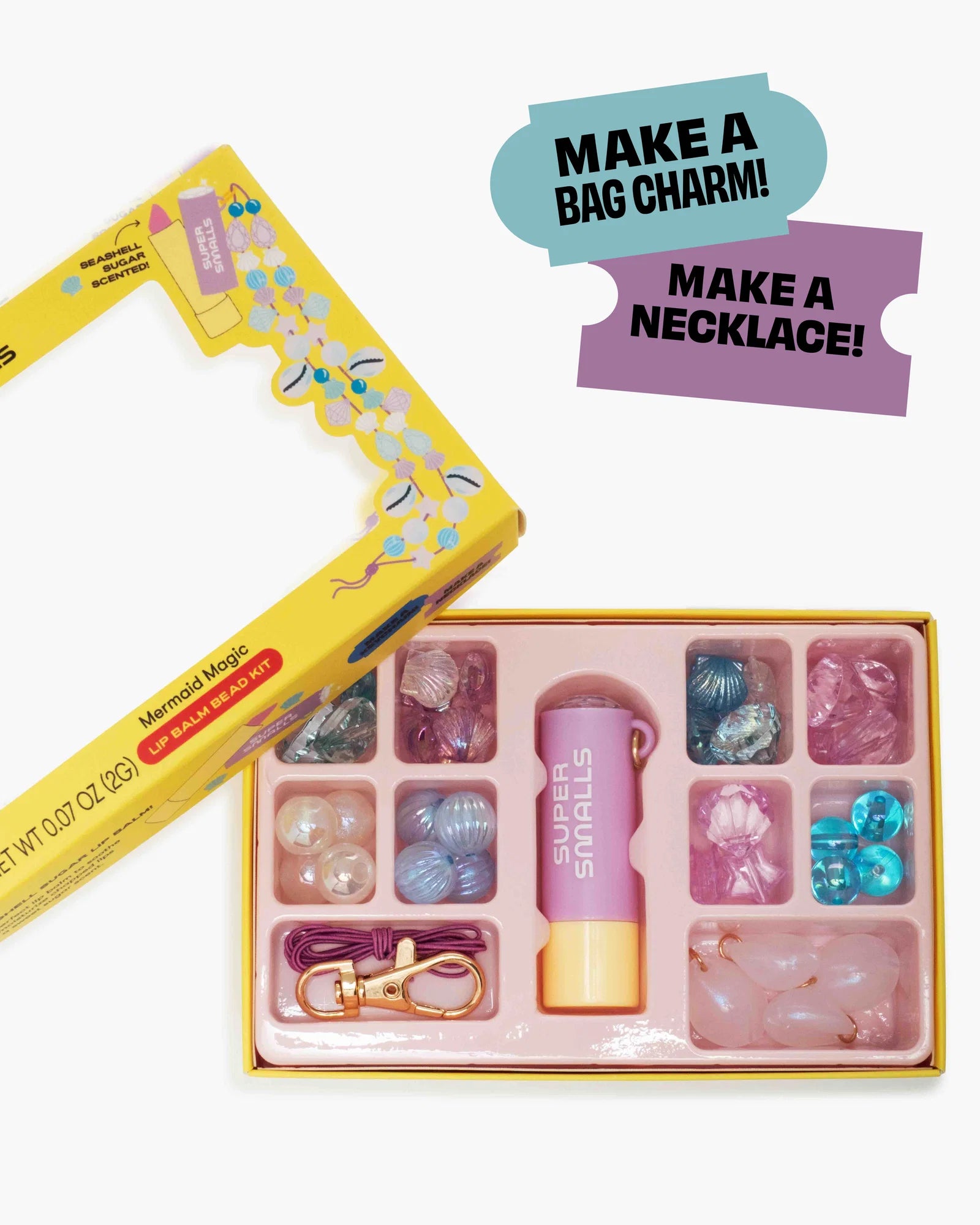 Mermaid Magic Lip Balm Bead Kit – Supersmalls