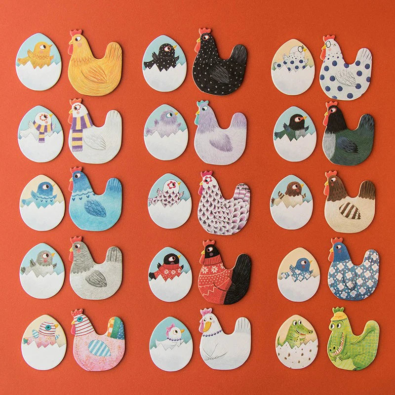 Chicks and Chickens Memo Game – Londji (image 3)