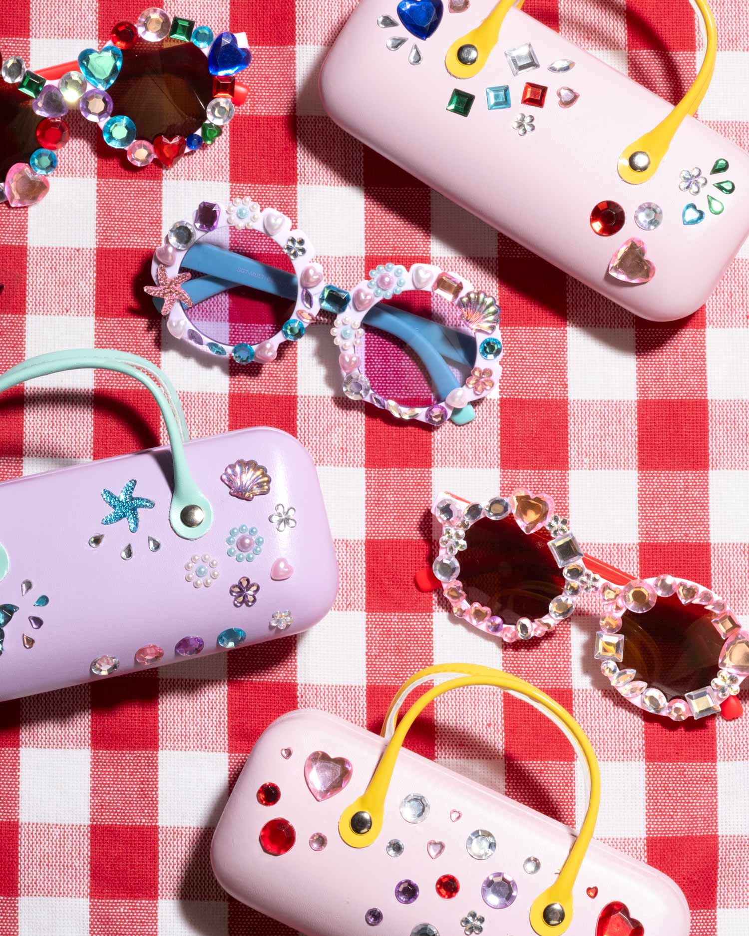 Mermaid Splash & Sparkle Gemify® Sunglasses and Case – Supersmalls