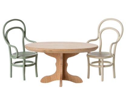 Oval dining table, Mouse - Nature