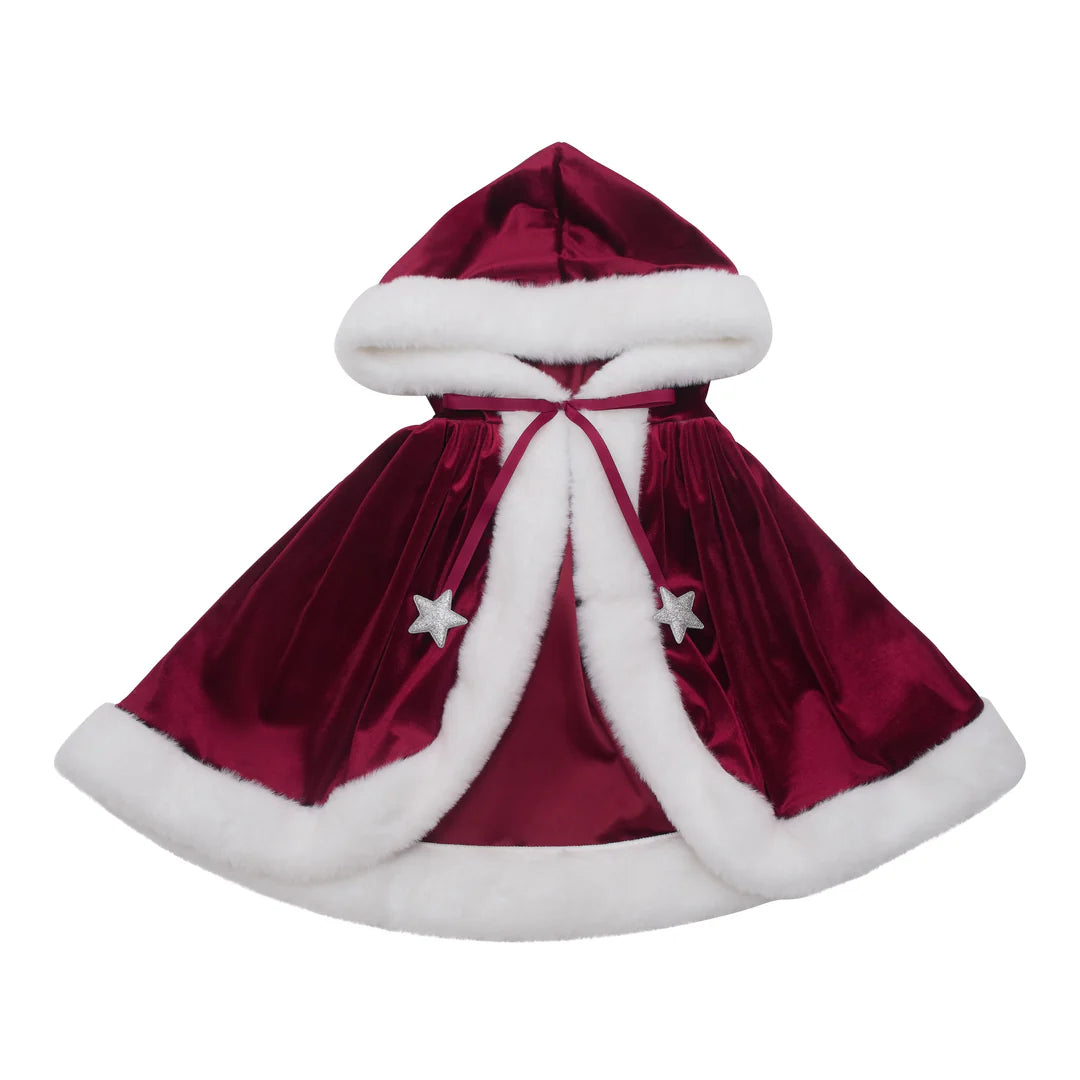Mimi and Lula Mrs Claus cape