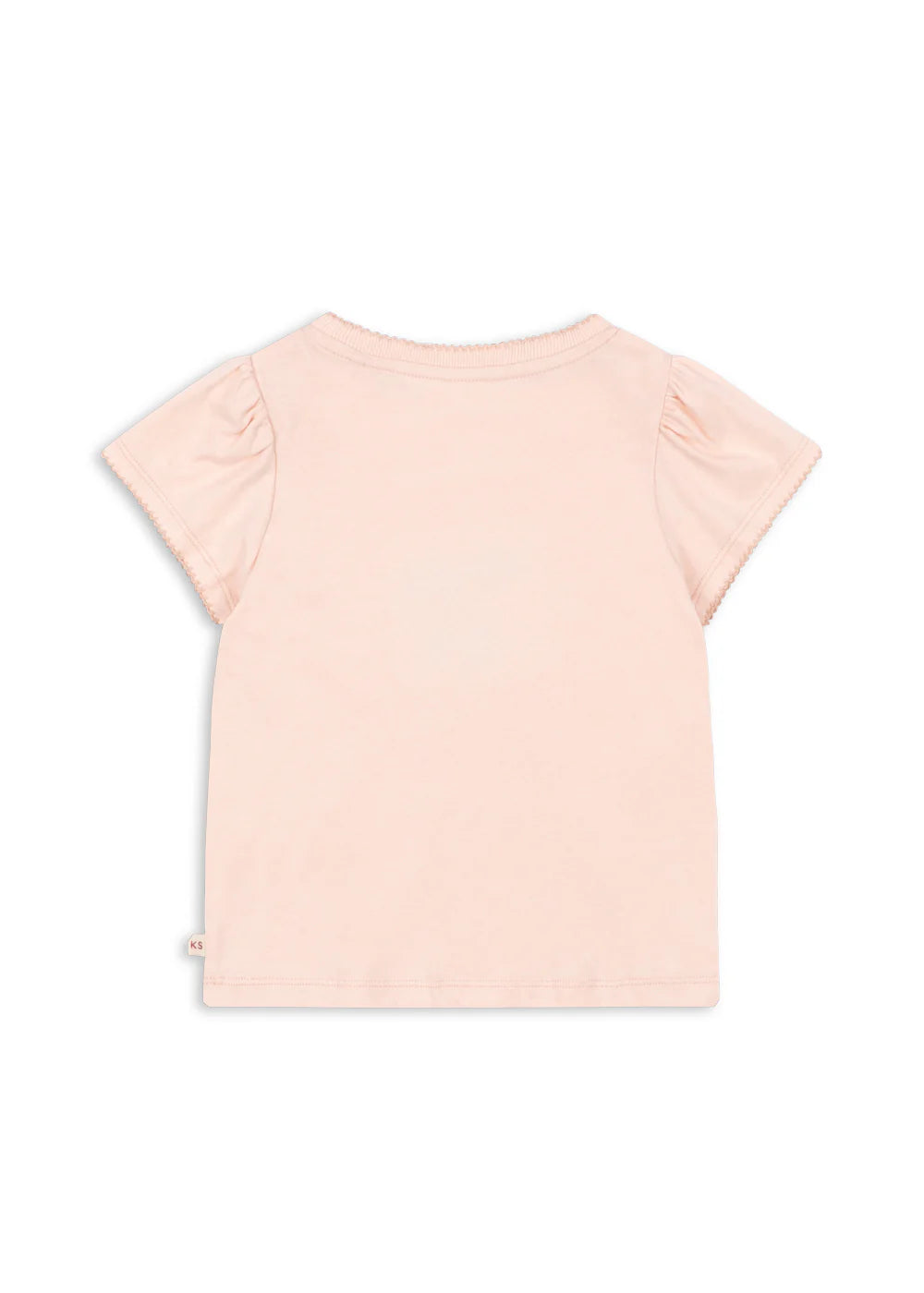 Konges Sløjd Famo puff tee back view Scandinavian kids t-shirt
