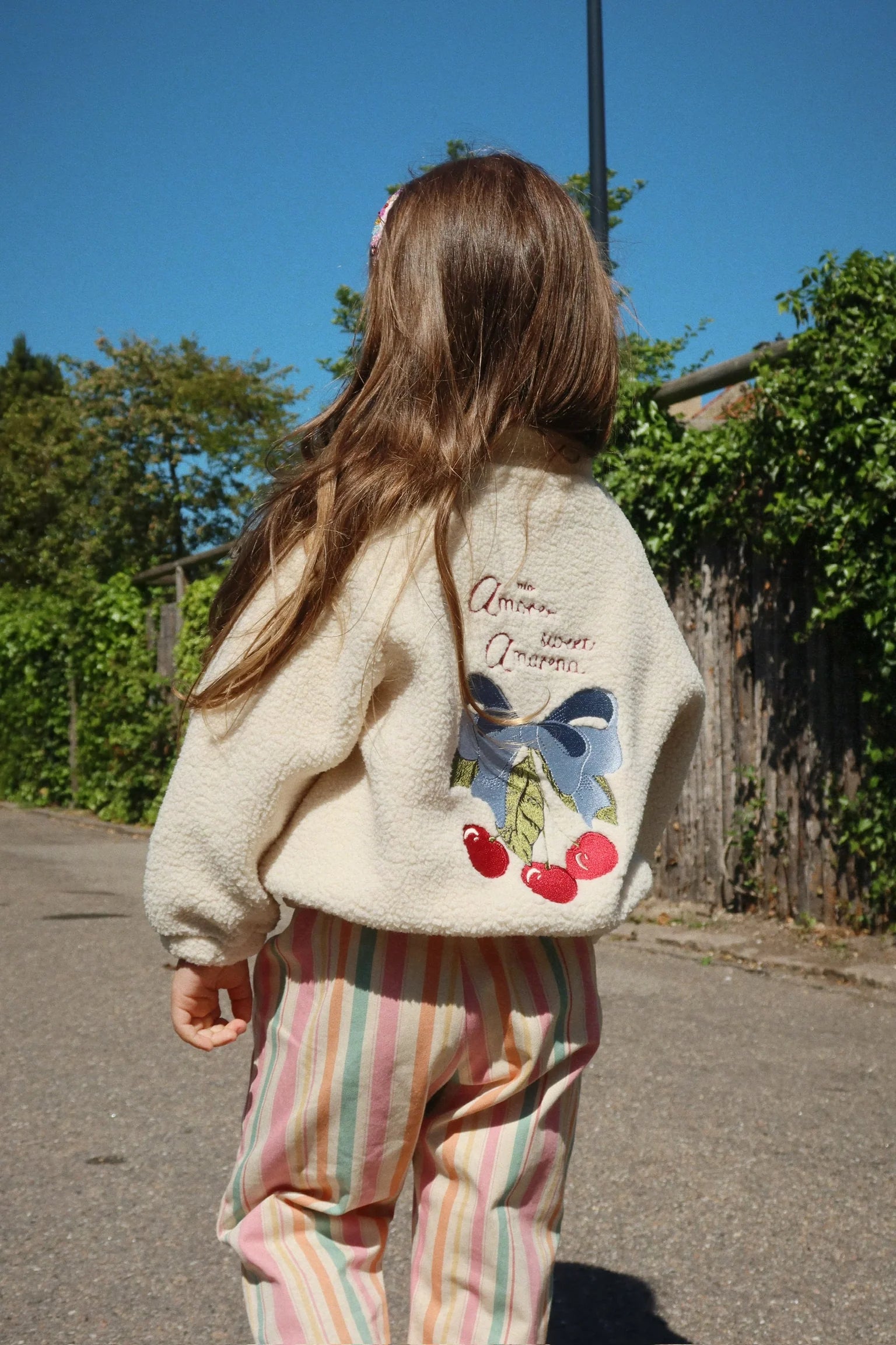 Konges Sløjd Frankie Pants | Soft Striped Everyday Trousers